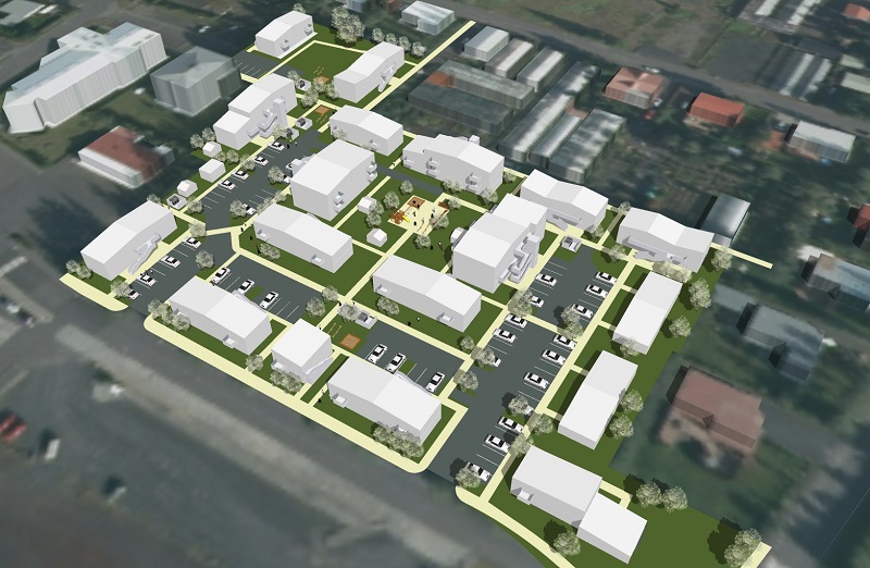 Arion banki tekur þátt í uppbyggingu íbúðabyggðar í Hveragerði - mynd