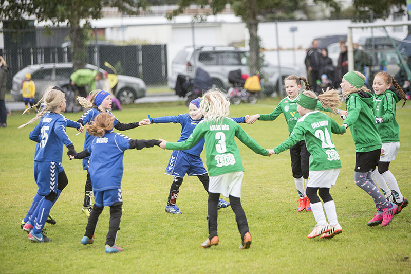Búist við 2.400 þátttakendum á Arion banka mótinu í Víkinni um helgina - mynd