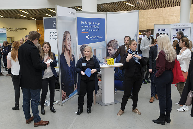 Áhugasamir nemendur á Framadögum - mynd