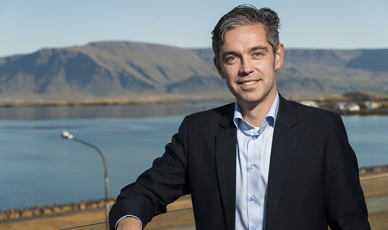 Viðtal við forsvarsmann nýsköpunarmála í sprotablaði Frjálsrar verslunar - mynd