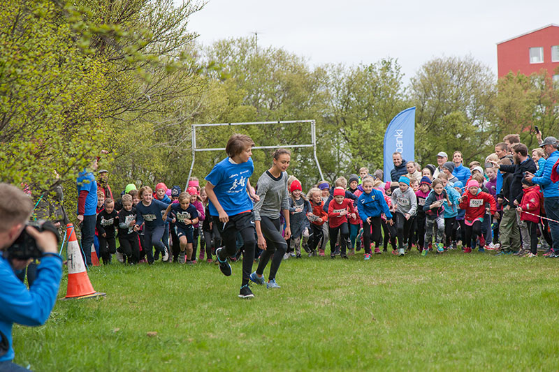 Barnahlaup Melabúðarinnar og Arion banka - mynd