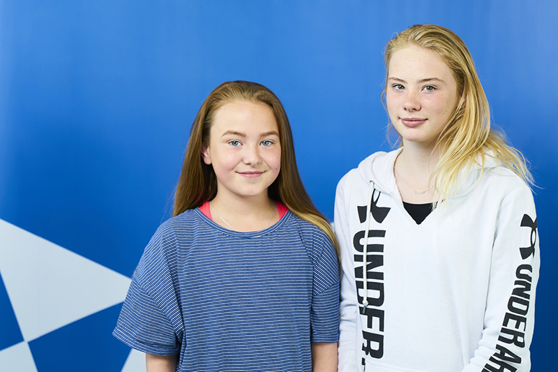 Andrea Ýr Geirsdóttir og Elísabet Guðnadóttir - mynd