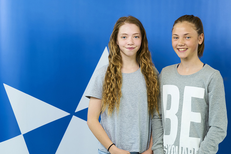 Birta Birgisdóttir og Þórey Kjartansdóttir - mynd