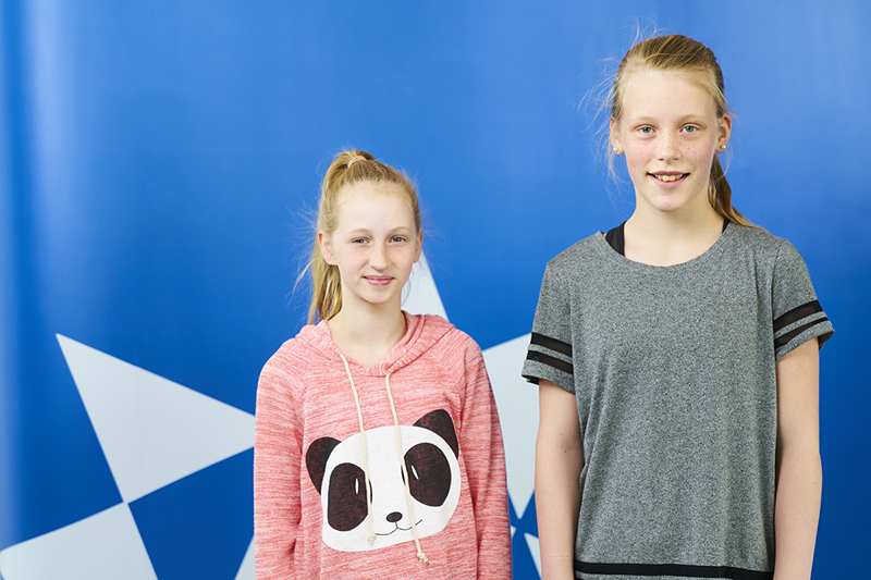 Kristín Huld Stefánsdóttir og Þorbjörg Guðný Kristófersdóttir - mynd