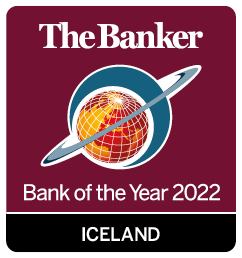 The Banker velur Arion banka banka ársins 2022 á Íslandi - mynd