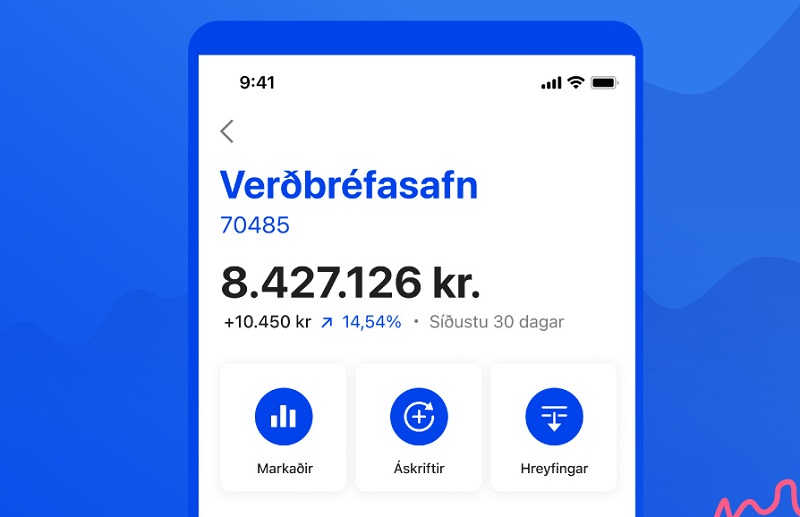 Einfalt að fjárfesta í innlendum hlutabréfum og sjóðum Stefnis í Arion appinu - mynd